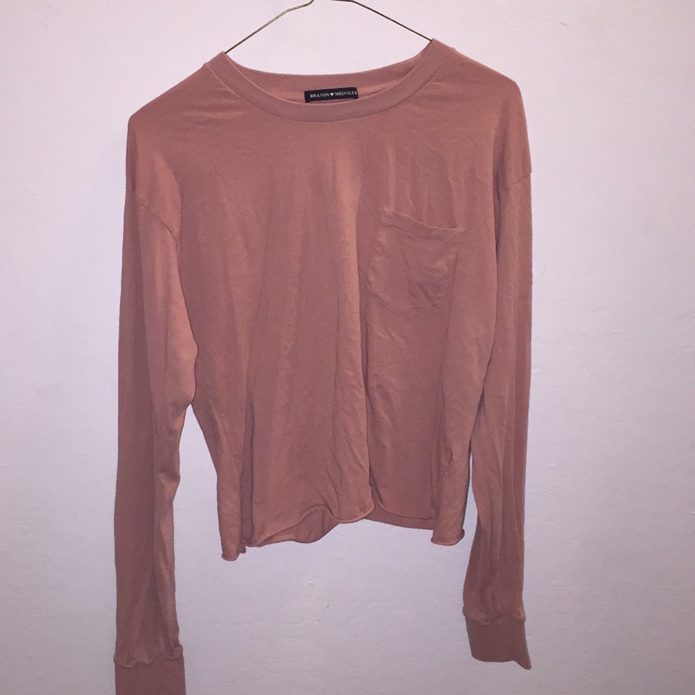 Pink brandy Melville T-shirt